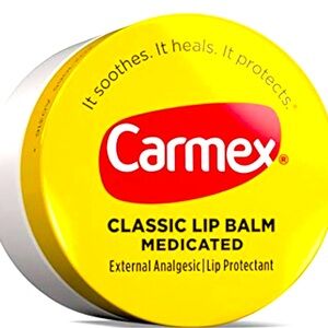 Carmex Classic Lip Balm Medicated - Pack of 3